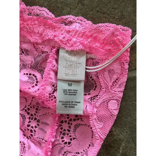 Free People HAH Chi Bralette Rose Quartz Size Medium - Image 8