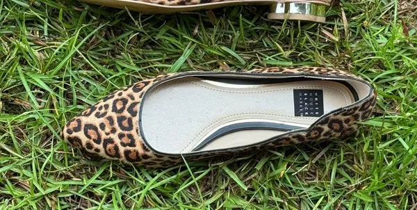 White House | Black Market Leopard Print Women's Flats Size 6M - Image 8