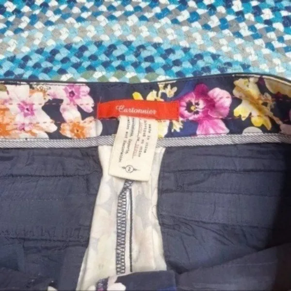 Anthropologie Floral Pants‎ - Image 4