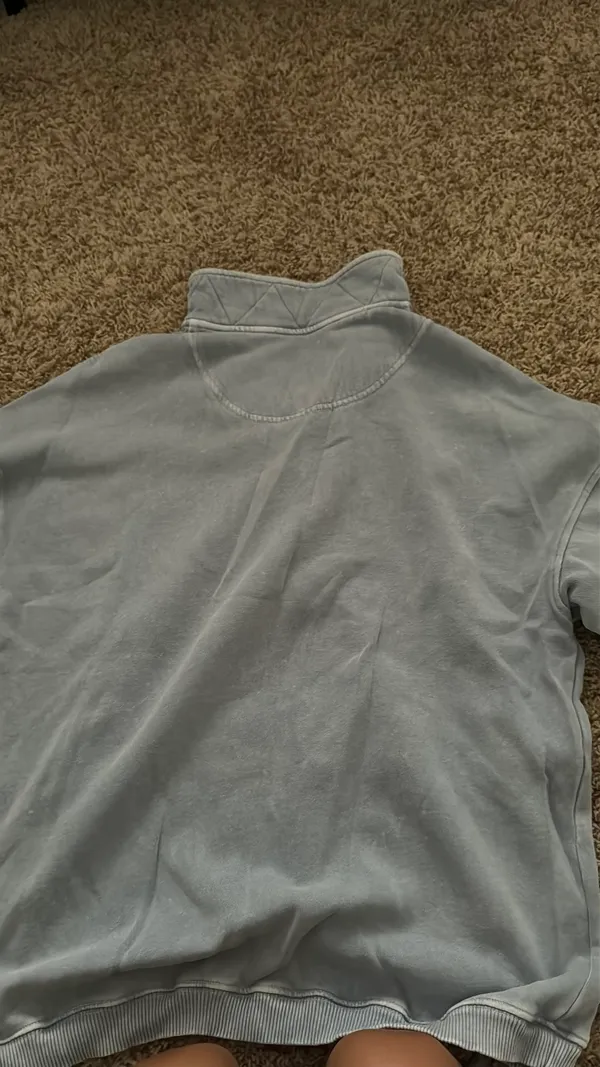 Aerie Light Blue Quarter-Zip - Image 6