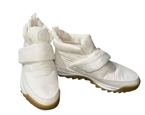 NEW Sorel Women's White Ona Rmx Waterproof Puffy Strap Bootie - Image 10