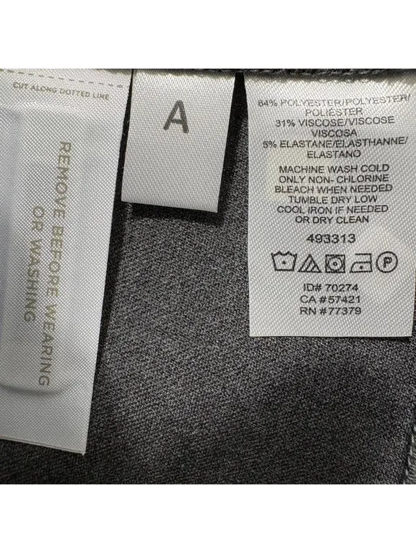 Ann Taylor The Chelsea Gray Trousers Pants Size 8 New with Tags - Image 4