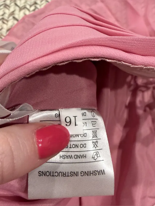 NWT Ryanth Pink Strapless Sweetheart Evening Dress - Image 12
