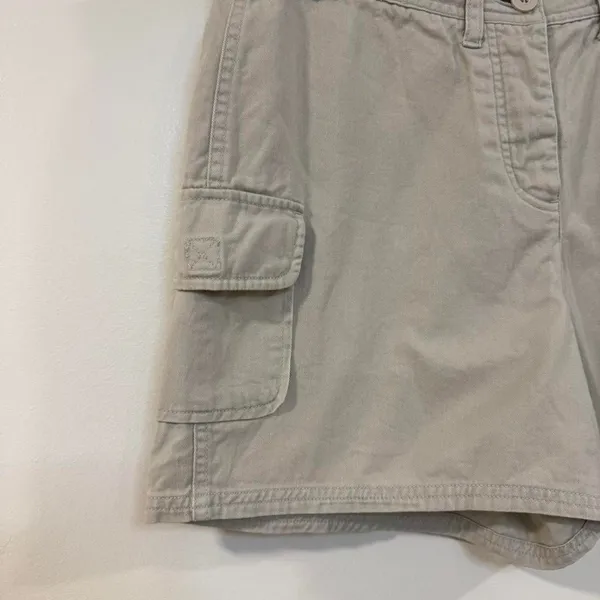 American Eagle Outfitters Womens Tan Brown Shorts Small Y2K Cargo Gorpcorp - Image 8