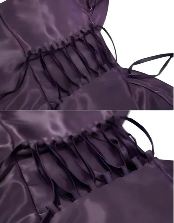 Dress Purple Size XXS - Image 3