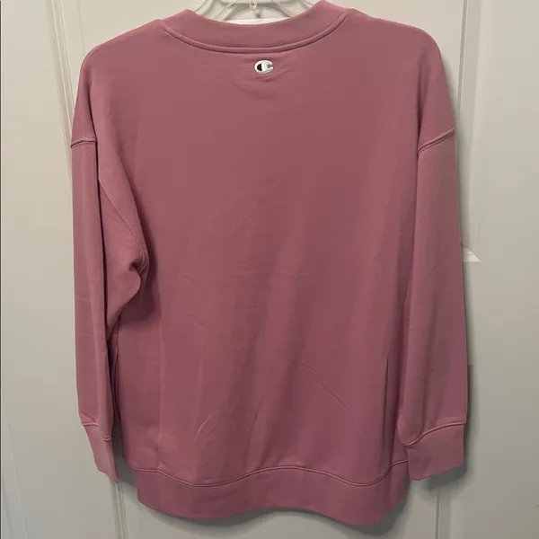 Champion Gameday Deep V Tunic Pullover Cosmic Pink Small - Image 2