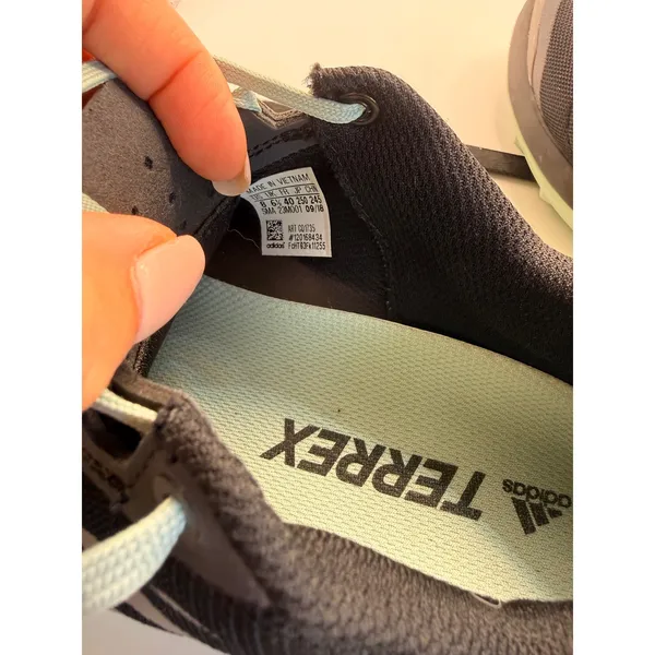 Adidas Terrex Agravic Speed Black Mint Trail Running Shoes Womens 8 CQ1735 - Image 5