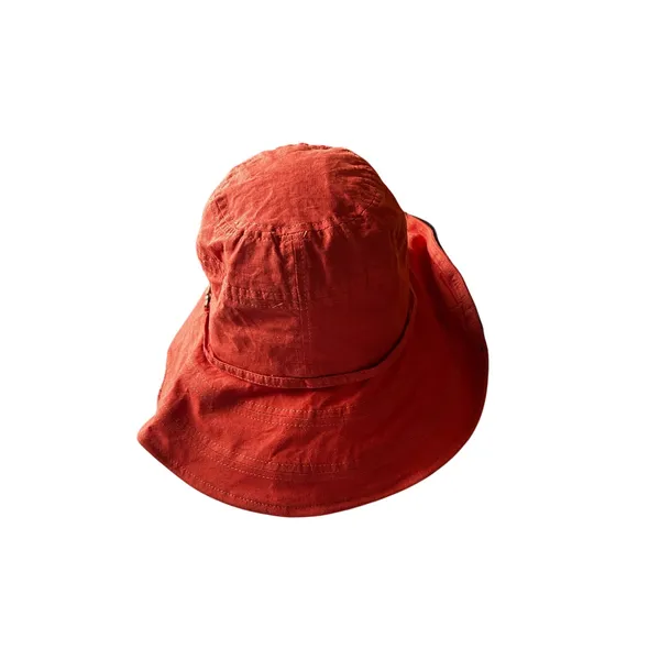 Jeff & Aimy wide brim sun bucket hat with detachable face shield - Image 4