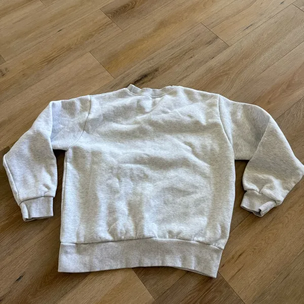 Teddy Bear Crewneck Gray Size XS - Image 3