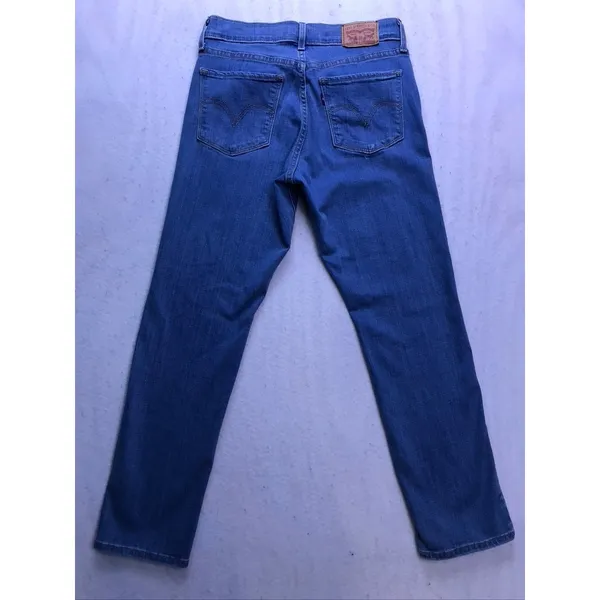 Levi's Classic Straight‎ Jeans Womens 2 Blue Medium Wash Denim Classic - Image 12