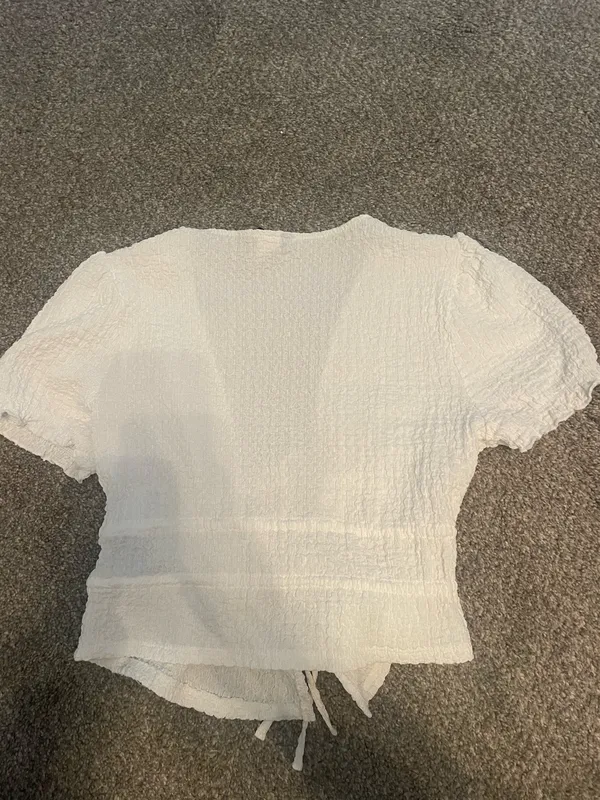 H&M White top - Image 3