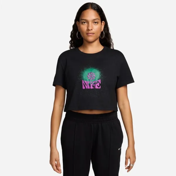 Nike Crop T-shirt Loose Fit Sz M - Image 7