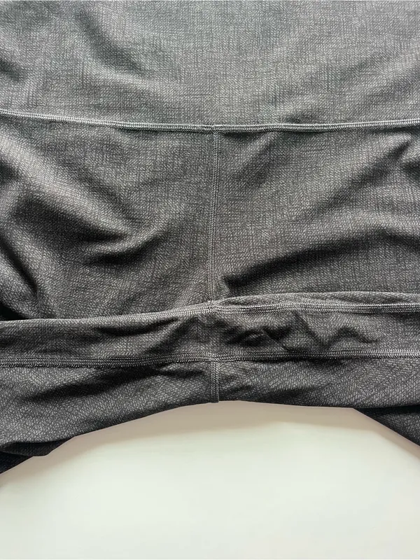 lululemon athletica High-Rise Pant 25” -Diamond Texture Print Black Multi -18 - Image 6