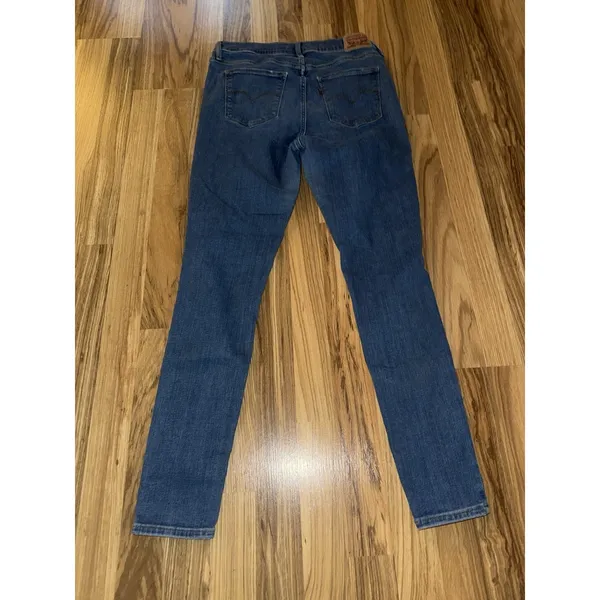 Levi's 31x30 720‎ High Rise Super Skinny Jeans Ripped Distressed Hyper Stretch - Image 7