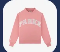PARKE Mockneck Sweatshirt Valentines Collection - Image 3