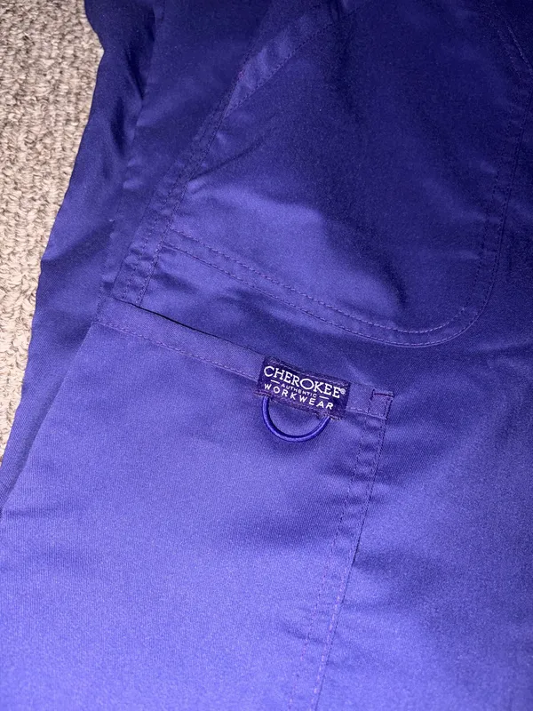 Cherokee Scrub Pants purple - Image 2