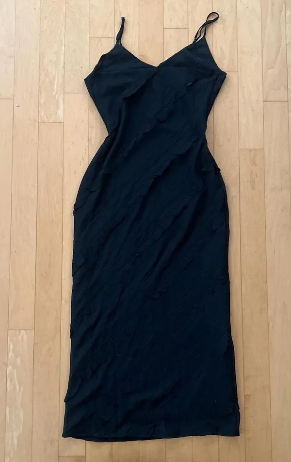 Princess Polly Lars black maxi dress - Image 3