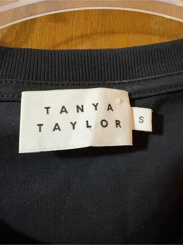 Tanya Taylor Peyton Black Mini Dress - Image 6