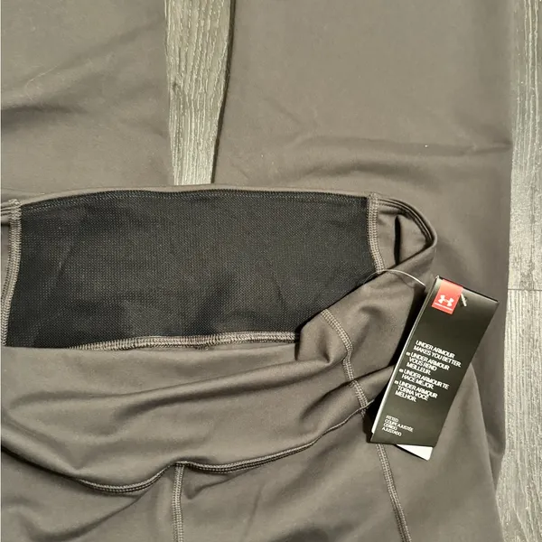 Under Armour Womens Compression 
Tights Workout Pants Gray Size Medium - Image 5