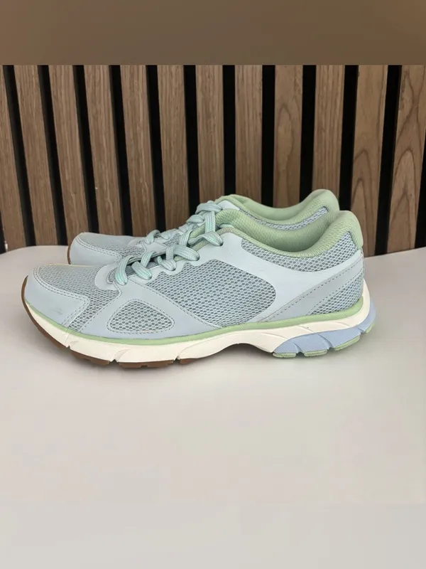 Vionic Tokyo Women's 6.5 Blue Mint Mesh Orthotic Arch Support Walking Sneakers - Image 2