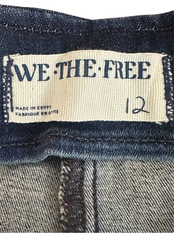 Free People We The Free Layla Denim Miniskirt Size 12 - Image 5