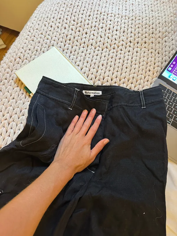 Reformation Mateo Linen Pant - Image 2