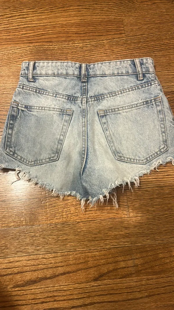 Jean Shorts ZARA High-Waisted - Image 2
