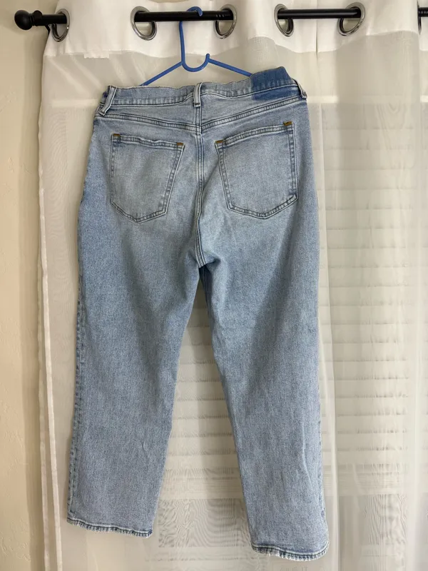 Short Abercrombie Jeans Ultra High-Rise 90s Straight Curve Love - Image 2