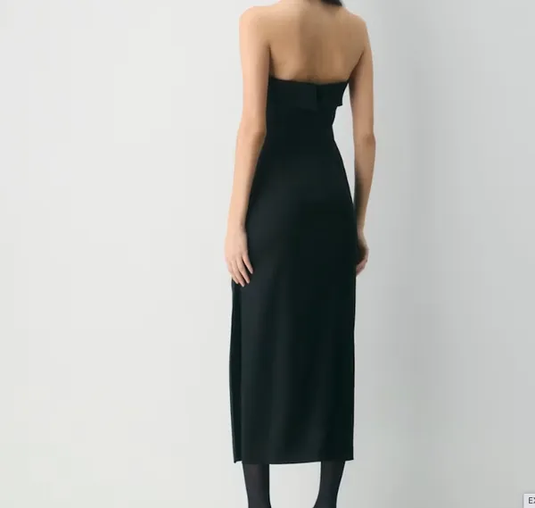 Exclusive Satin Dress - Image 5