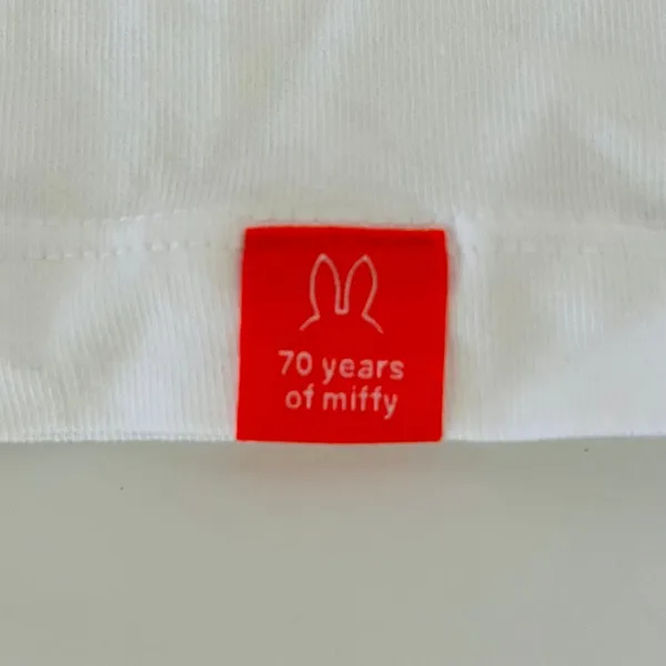 UNIQLO Miffy UT White Bunny Graphic Short Sleeve T-Shirt - S - Image 5