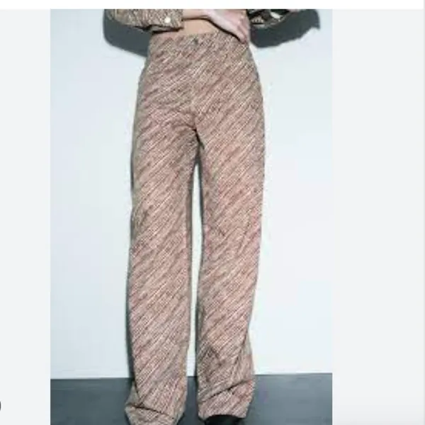 NWOT ZARA LIMITED EDITION ANIMAL PRINTED BLOGGERS FAVE PANTS Wide Leg Baggy - Image 2