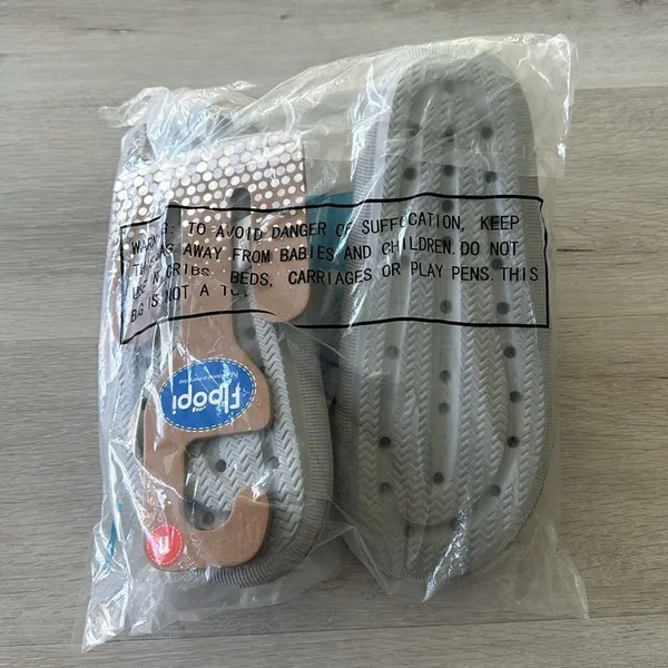 Floopi Callie Cloud Slides Grey EU41/US11 NWT IN PACKAGE Gray Size 11 - Image 6