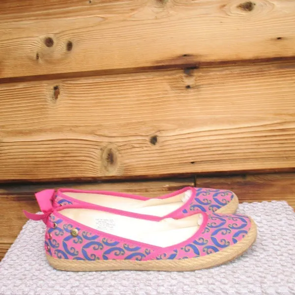 UGG Pink Print Slip on Shoes - Image 2