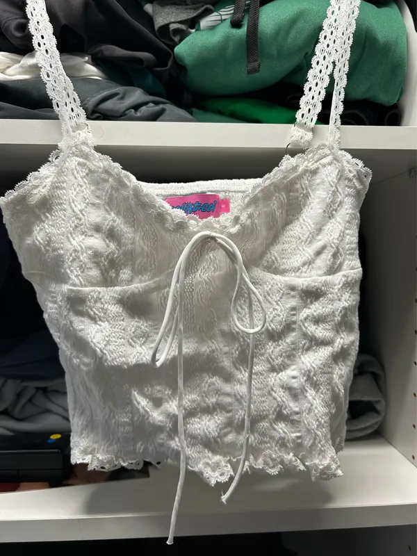 Lacey Knit Tank Edikted - Image 3