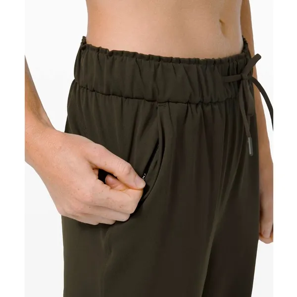 Lululemon Keep Moving 7/8 Pant Dark‎ Olive - Image 4
