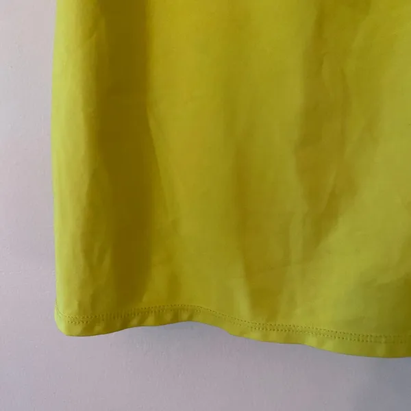Abercrombie & Fitch Green Chartreuse Strappy Athletic Tank Dress Shorts Large - Image 5