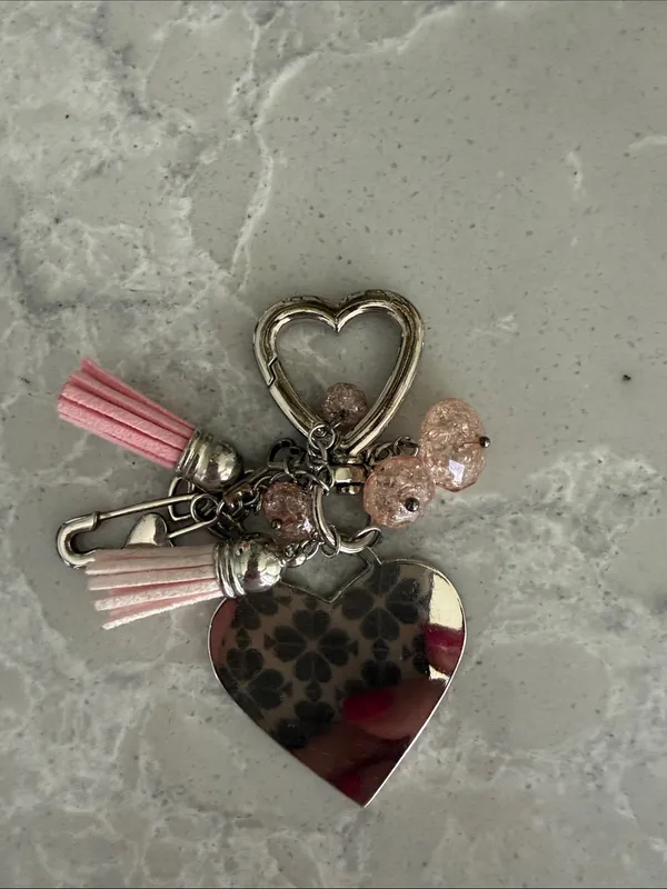 Dooney & Bourke Y2K heart bag charm - Image 2