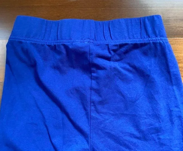 Neon Blue Leggings Size M - Image 2