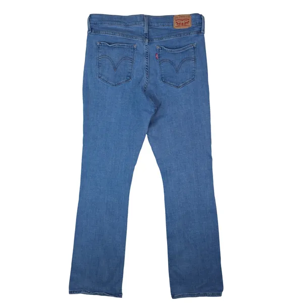 Levis Jeans Womens‎ 12M (33x32) Blue Classic Bootcut Denim Mid Rise Stretch Y2K - Image 2