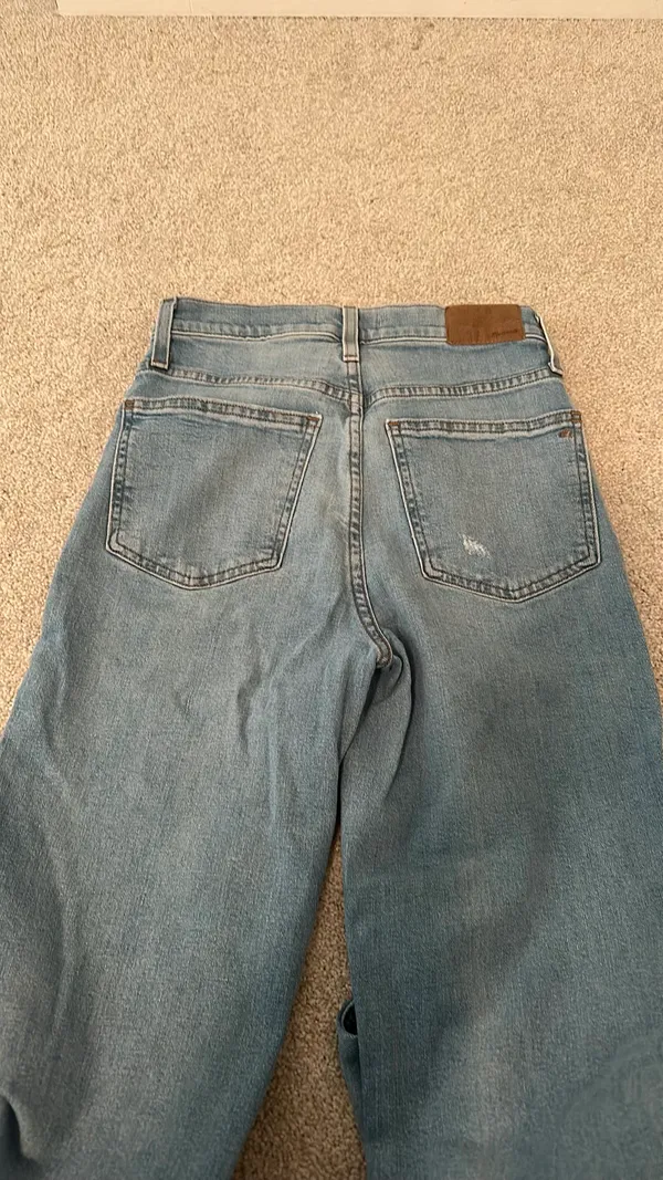 Madewell Blue straight Jean - Image 2