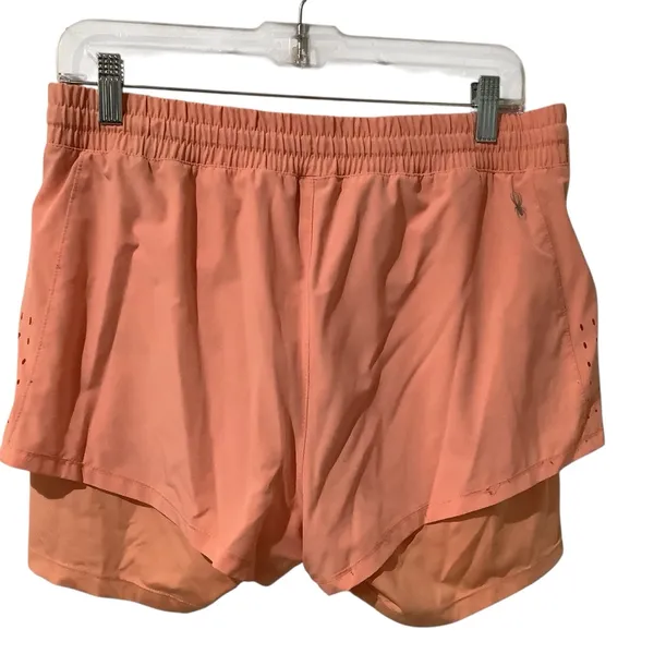 Spyder Active Women’s Coral Athletic Fully Lined Shorts EXCELLENT CONDITION - Image 4