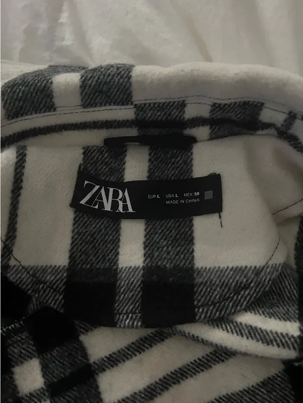 ZARA Plaid Shacket - Image 3