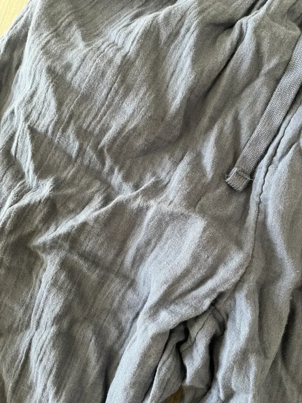 Wide leg linen pants - Image 3