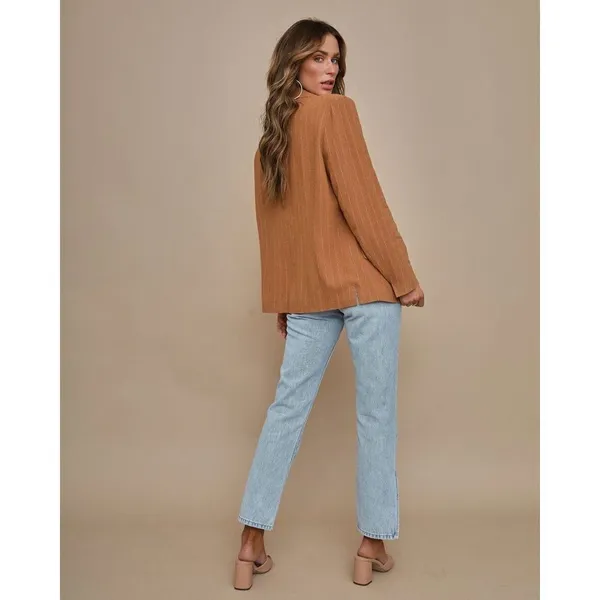 VICI ✨HP✨AMBER LINEN BLEND BLAZER✨ - Image 4