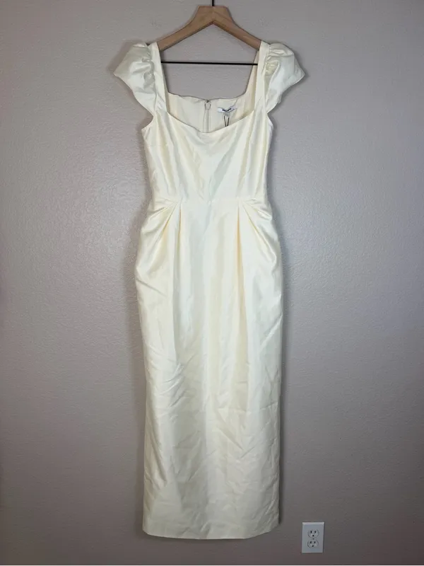 Maison Amory The Belmont Dress in Ivory Cream XXS NEW $369 Bride Bridal - Image 6