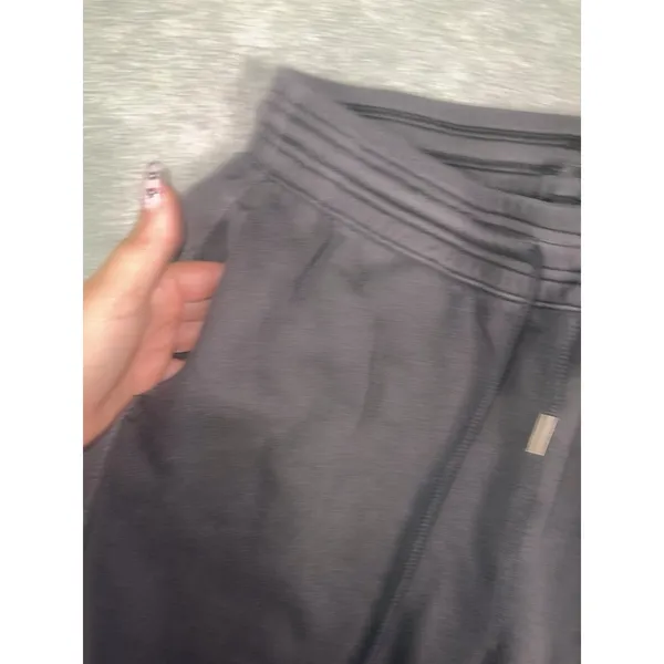 aerie dark gray joggers oversized small - Image 4