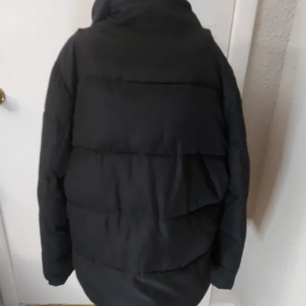 YHK Yihongke Hooded Maritime Puffer Coat XL Streetwear Urban Mobwife Classic - Image 4
