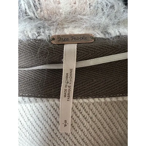 Free People Fair Weather Patterned Cardigan Neutral Combo Women’s Size Small‎ - Image 8