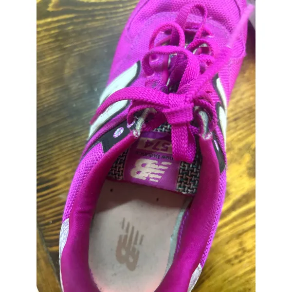 New Balance 574‎ Purple Sneakers Size 8.5 - Image 8