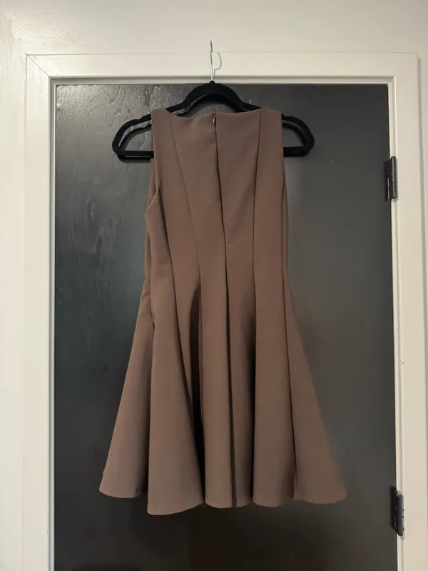 ZARA Brown Mini Dress - Image 2
